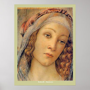 Madonna - Botticelli Poster