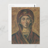 Madonna Briefkaart (Voorkant / Achterkant)