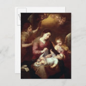 Madonna Briefkaart (Voorkant / Achterkant)