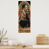 Madonna & Child - Carlo Crivelli Fine Art Poster (Keuken)