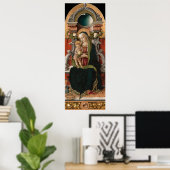 Madonna & Child - Carlo Crivelli Poster des Beaux- (Bureau à domicile)