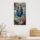 Madonna & Child - El Greco, Poster d'Art Grec (Cuisine)