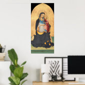 Madonna & Child - Lorenzo Monaco Poster d'Art (Bureau à domicile)