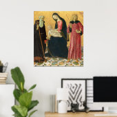 Madonna Child - Neroccio de' Landi Poster des Beau (Bureau à domicile)