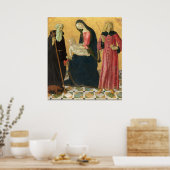 Madonna Child - Neroccio de' Landi Poster des Beau (Cuisine)