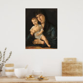 Madonna & Child - Poster d'art artistique Giovanni (Cuisine)