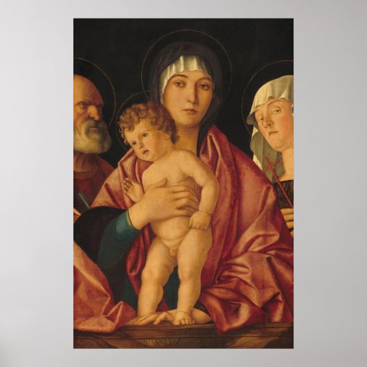 Madonna & Child - Poster d'art artistique Giovanni (Devant)