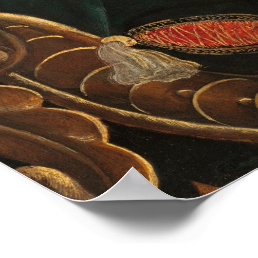 Madonna & Child, Sandro Botticelli Fine Art Poster (Hoek)