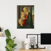 Madonna & Child, Sandro Botticelli Poster d'Art (Bureau à domicile)