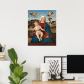 Madonna & Child, Vittore Carpaccio Poster d'art (Bureau à domicile)
