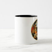 Madonna de Botticelli. Mug cadeau de Noël (Centre)