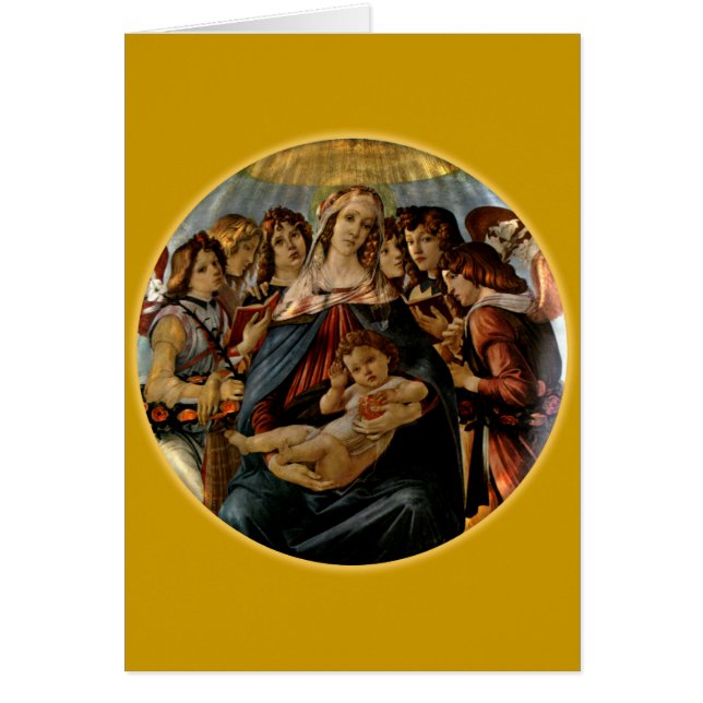 Madonna de la grenade - Botticelli (Devant)