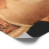 Madonna de Magnificent Detail 2 van Botticelli Poster (Hoek)