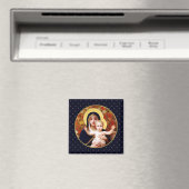Madonna de W. Bouguereau. Magnets cadeaux de Noël (In Situ (Lave-vaisselle))