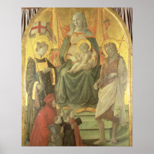 Madonna del Ceppo, 1453 (en detail 62016) Poster