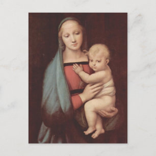 Madonna Del Granduca door Raphael Briefkaart