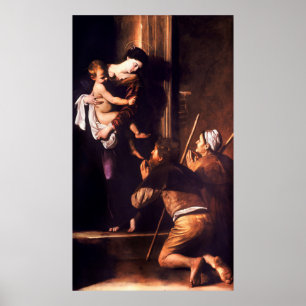 Madonna Di Loreto door Caravaggio (c 1604-06) Poster