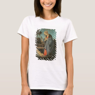 Madonna die het kind aanbidt, c.1477-80 (olie op p t-shirt