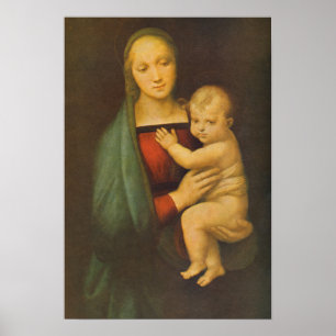 Madonna du Grand-Duc par Raphael - Poster