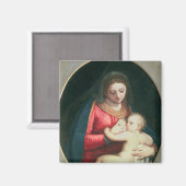 Madonna en Child, 1598 Magneet (Voorkant / Achterkant)