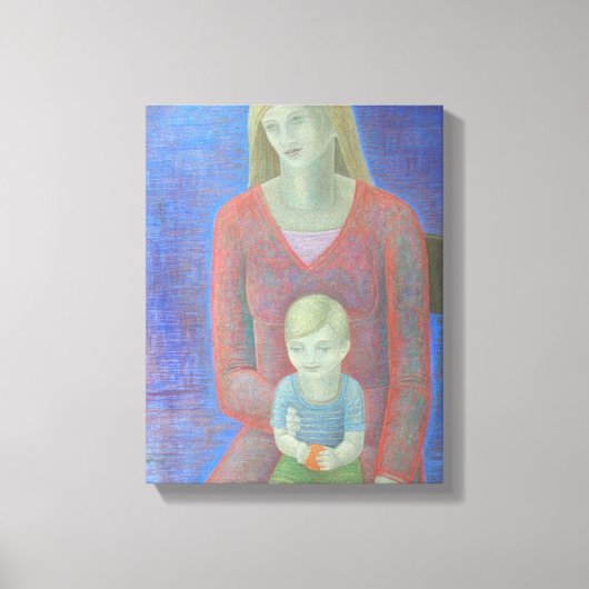 Madonna en Child 2014 Canvas Afdruk (Voorkant)
