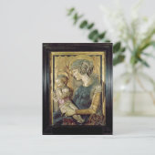 Madonna en Child 2 Briefkaart (Staand voorkant)