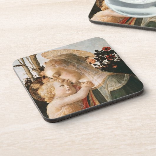 Madonna en Child Bier Onderzetter (Linkerzijde)