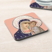 Madonna en Child Bier Onderzetter (Linkerzijde)