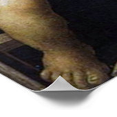 Madonna en Child - Botticelli - c1500 Poster (Hoek)