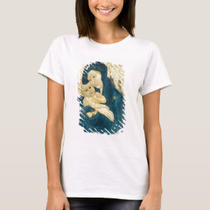 Madonna en Child, Bourgogne School (olie op het pa T-shirt