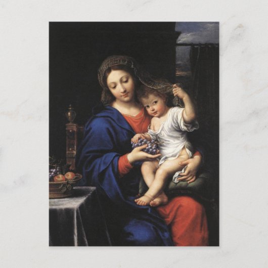 Madonna en Child briefkaart (Voorkant)