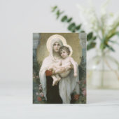 Madonna en Child Briefkaart (Staand voorkant)