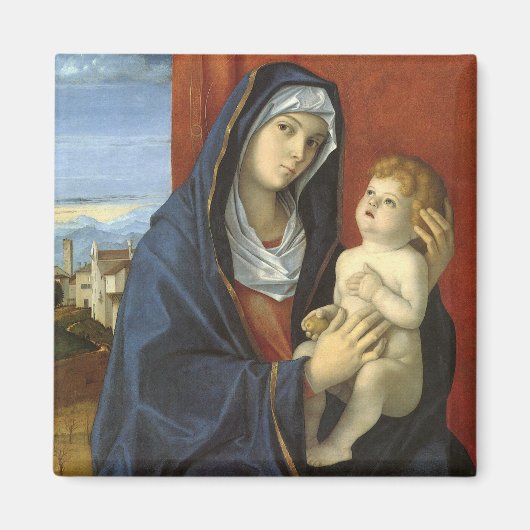 Madonna en Child by Giovanni Bellini Magneet (Voorkant)