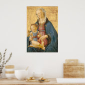 Madonna en Child - D. Ghirlandaio Fine Art Poster (Keuken)