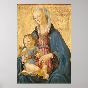 Madonna en Child - D. Ghirlandaio Fine Art Poster