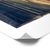 Madonna en Child Enthroned. Francis, J Poster (Hoek)