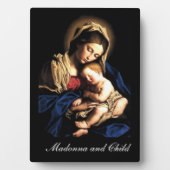 Madonna en Child Fotoplaat (voorkant)
