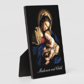 Madonna en Child Fotoplaat (Zijkant)