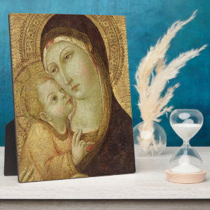 Madonna en Child Fotoplaat