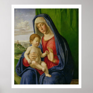 Madonna en Child, jaren 1490 Poster