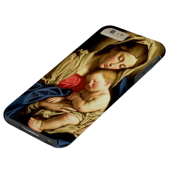 Madonna en Child Jesus - Sassoferrato Case-Mate iPhone Case (Bovenkant)