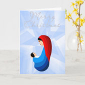 Madonna en Child Kaart (Gele Bloem)