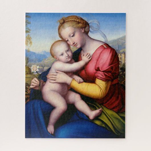 Madonna en Child Legpuzzel (Verticaal)