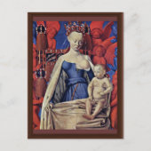 Madonna en Child [Maagd met kind en engelen] ( Briefkaart (Voorkant)