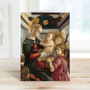 Madonna en Child met Angels   Botticelli Kaart