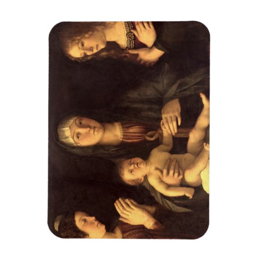 Madonna en Child met St. Mary Magdalene en St. Magneet (Verticaal)