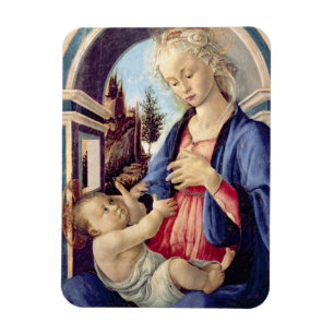 Madonna en Child (paneel) 2 Magneet