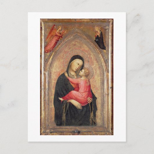 Madonna en Child (paneel) 3 Briefkaart (Voorkant)