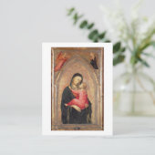 Madonna en Child (paneel) 3 Briefkaart (Staand voorkant)