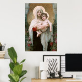 Madonna en Child poster (Thuiskantoor)
